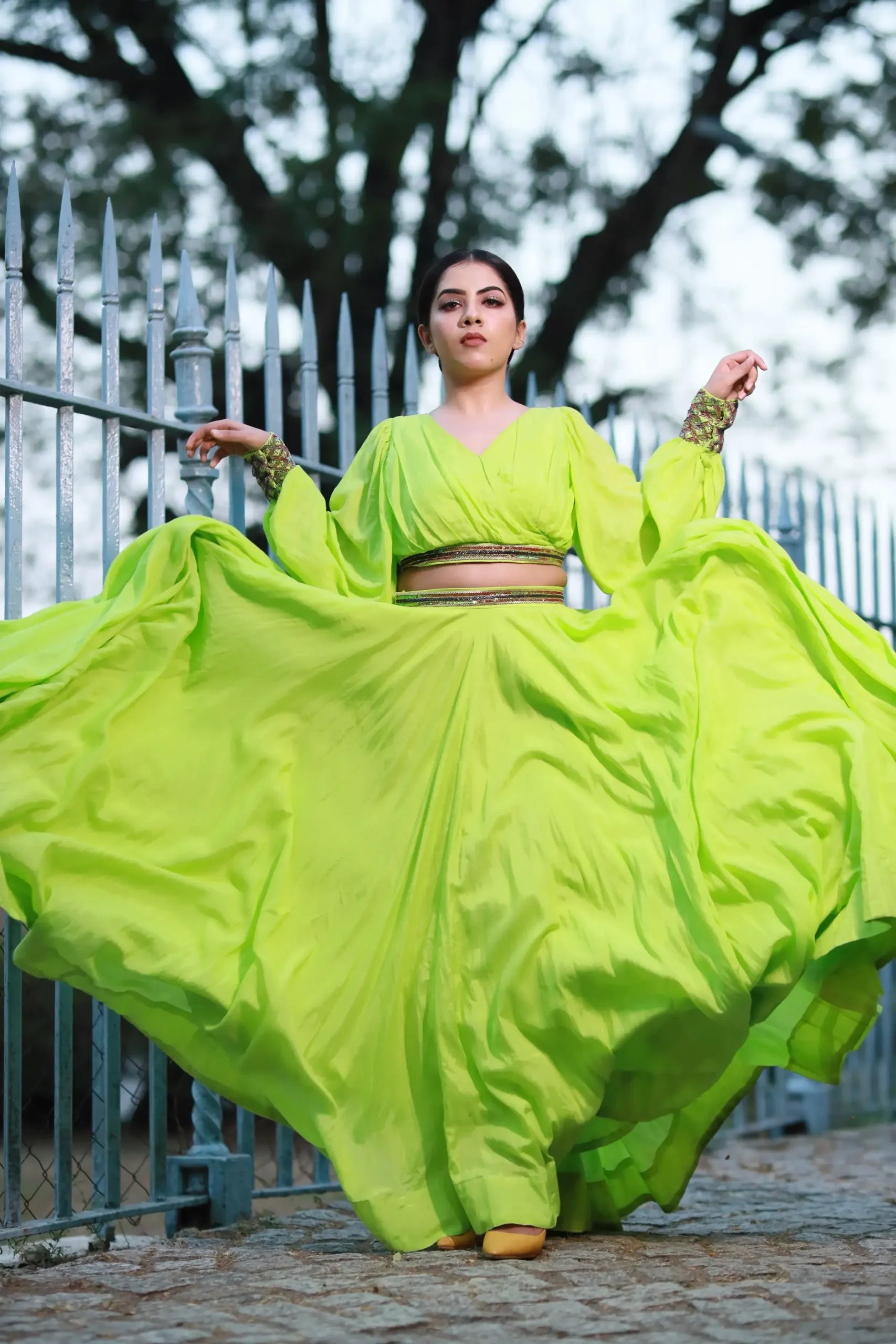 Designer handworked Lehenga