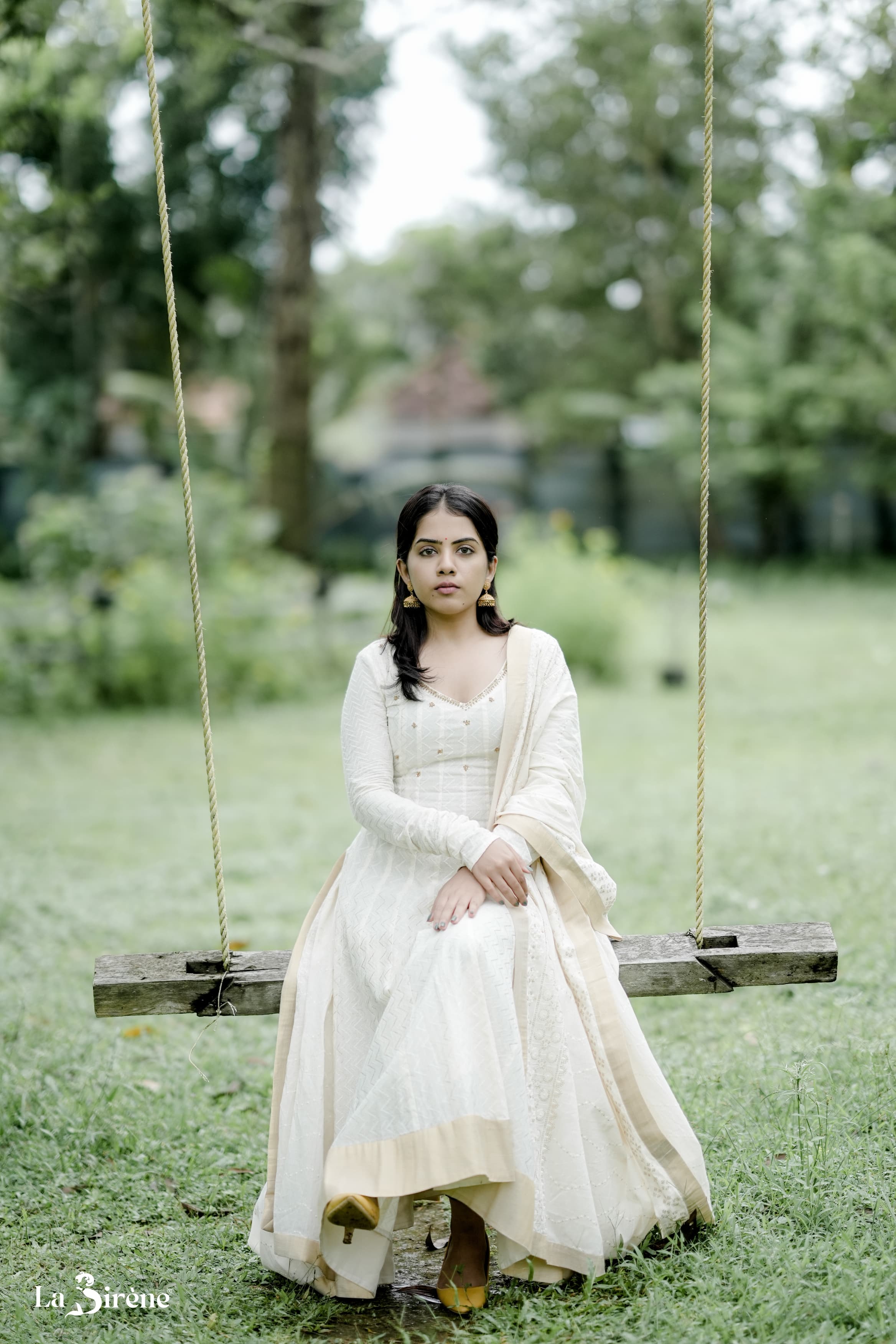 Handworked Panel Cut Kurta with Dupatta