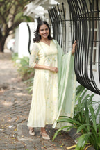 Handworked Designer Kurta with Dupatta